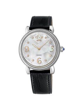 NWT Gv2 By Gevril Ravenna Mother of Pearl Dial Ladies Watch